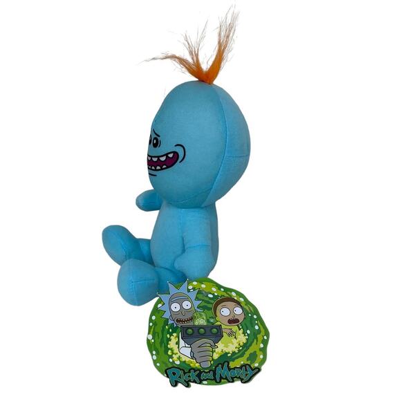 Rick and Morty Adult Swim 7” rare Plush Mr. Meeseeks New Licensed Stuffed Plush - Picture 6 of 10